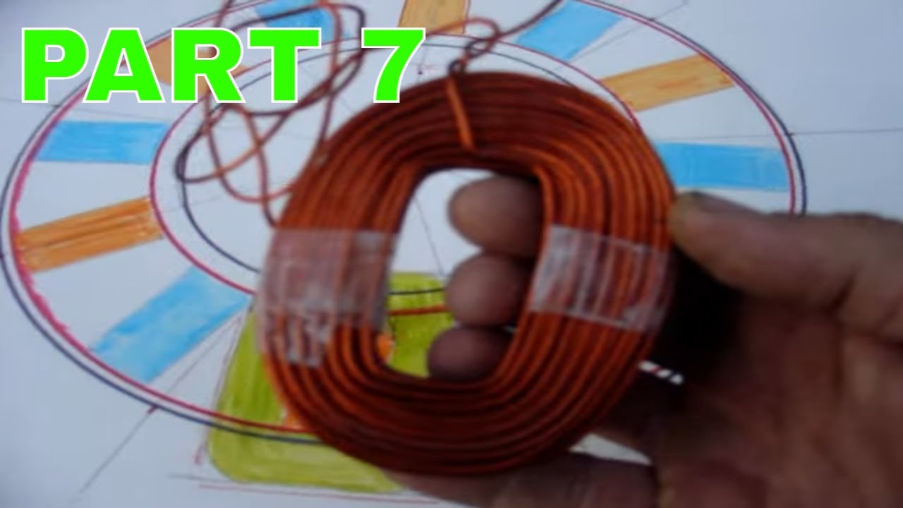 BUILD A DUAL PERMANENT MAGNET ROTOR WIND TURBINE (PART 7)