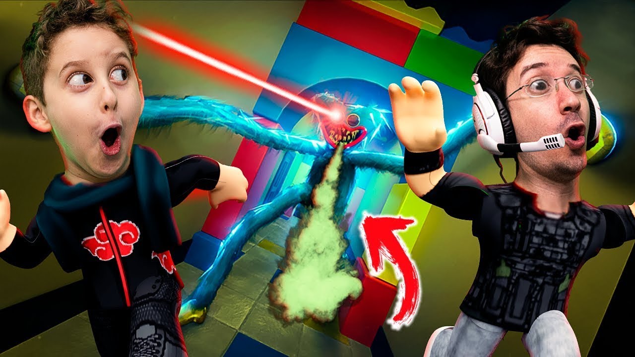 ROBLOX - ESCAPAMOS DA LOJA DE BRINQUEDOS DO POPPY PLAYTIME - Games