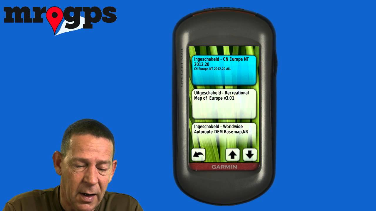 Garmin Oregon 450/550 - toestel instellingen - device settings