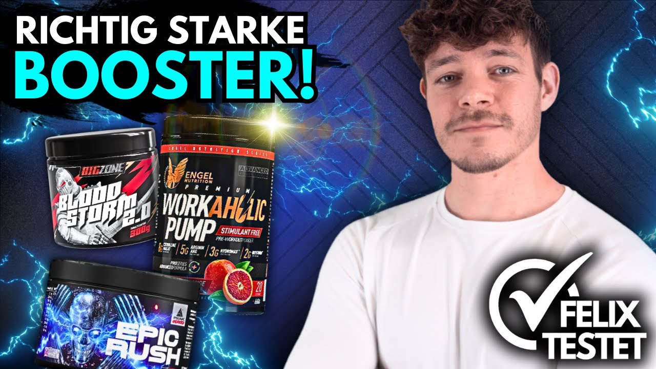 Was taugen diese Booster von Big Zone, Sportnahrung Engel und PEAK? | Fitness Food Corner