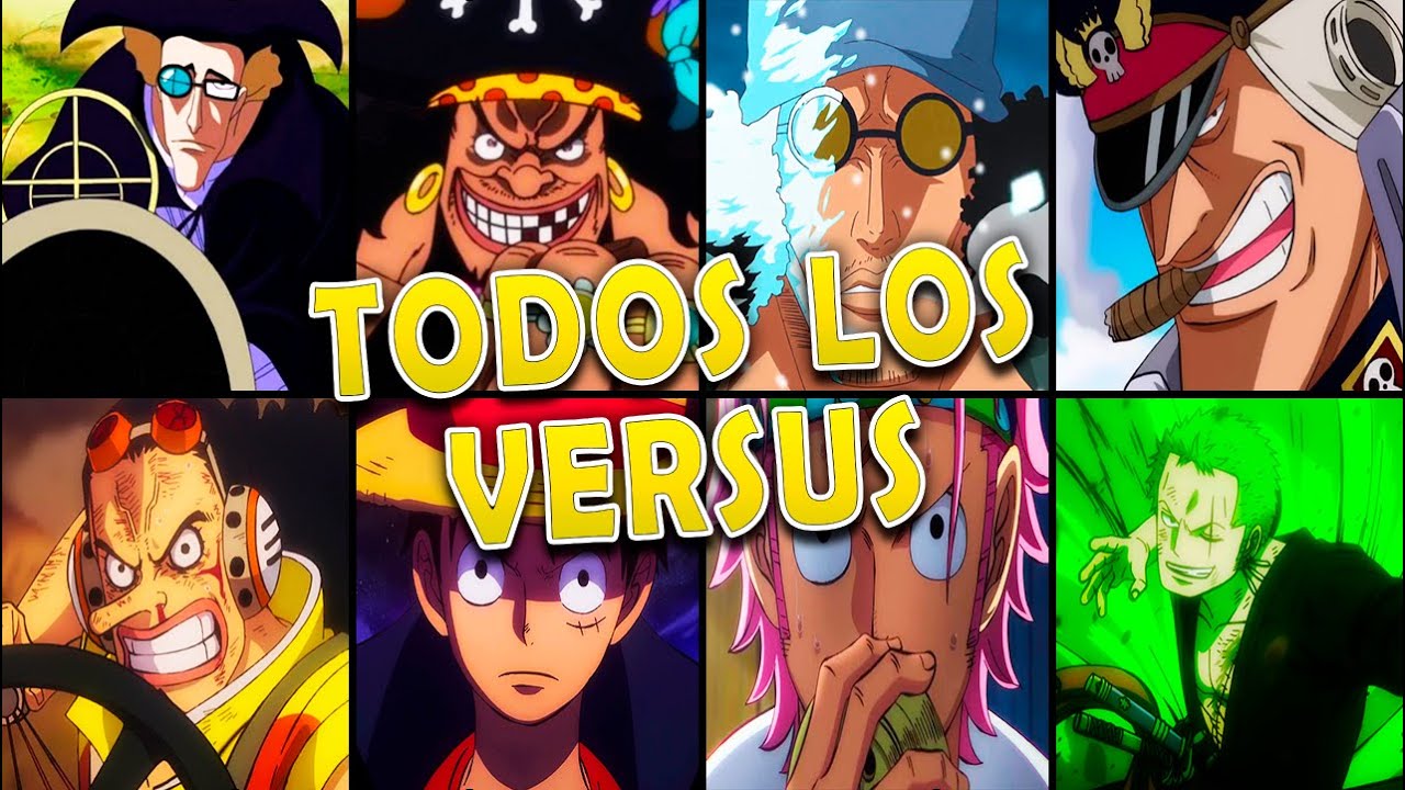 TODOS LOS VERSUS ENTRE LOS SOMBRERO DE PAJA Y LOS PIRATAS DE BARBANEGRA | ONE PIECE TEORIA