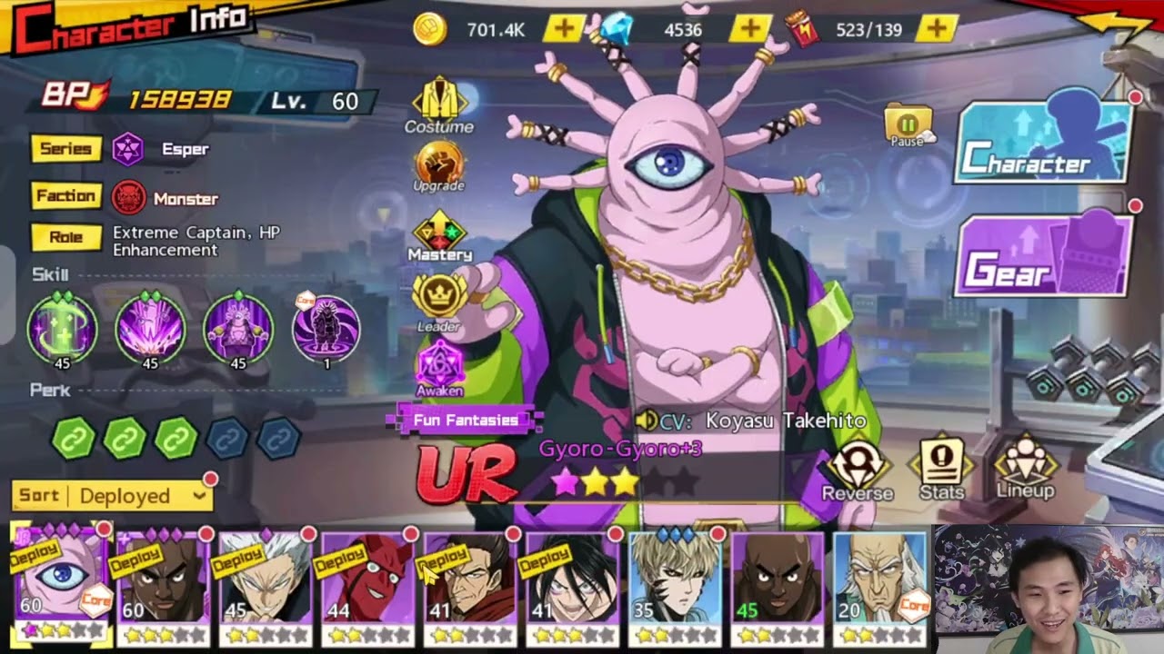 Chuẩn Bị Xả Vé Lấy EXP Mở Sớm Pass Gouketsu UR - Companion One Punch Man X7Game SEA Day 18