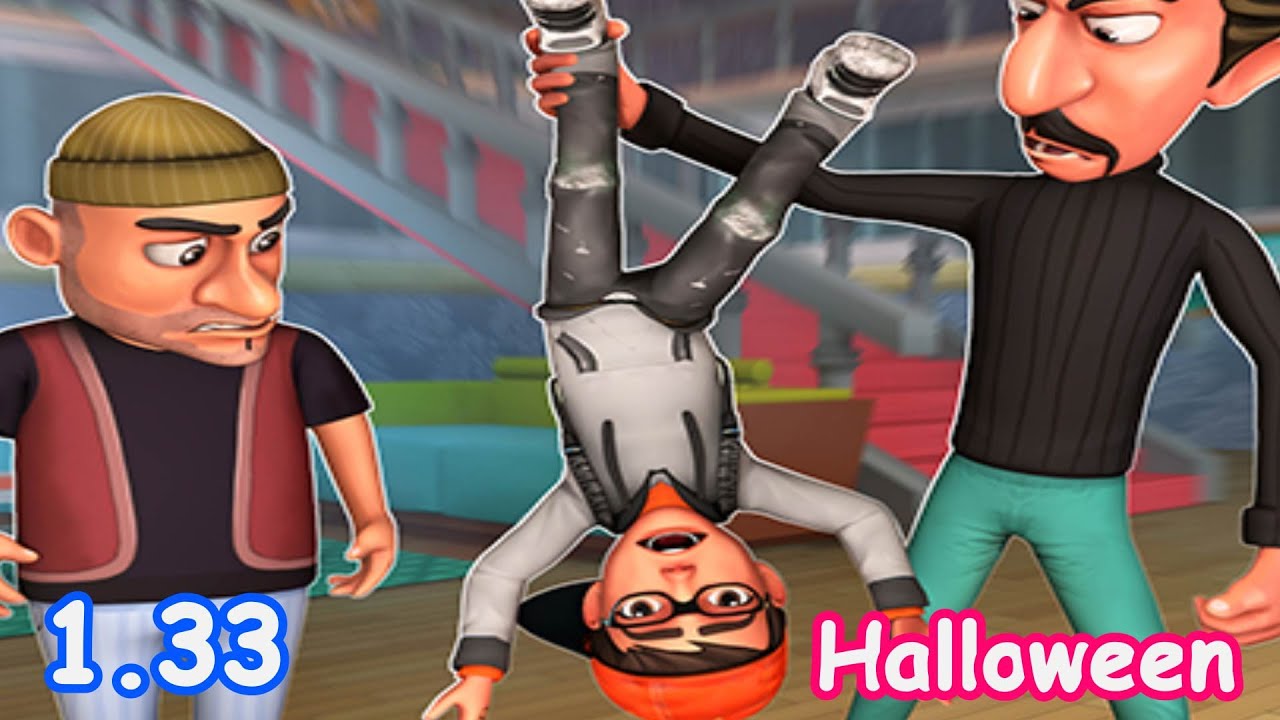 Scary Robber 1.33 –Mastermind Heist   New Update New Level Chapter  Halloween Gameplay Android, iOS