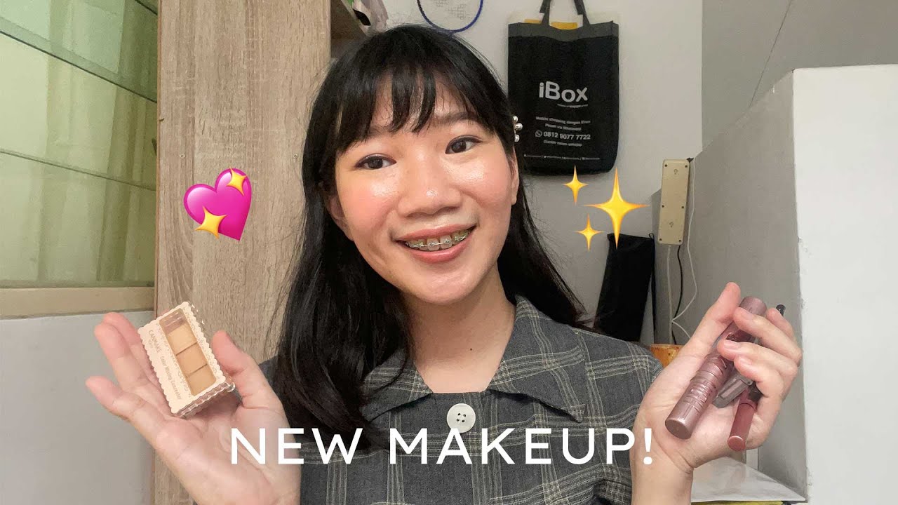 New Makeup Haul | Canmake concealer, SASC Eyeliner, Maybelline Sky High, LA Girl Brow Pomade