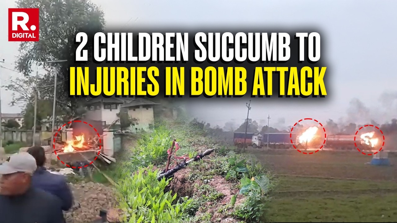 Manipur BREAKING:Kuki Group Attacks Tronglaobi Villagers With Bomb; 2 Children Killed, Woman Injured