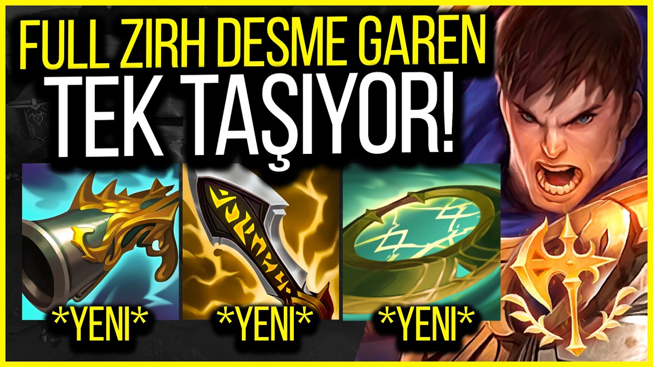 🥵 FULL ZIRH DEŞME KRİTİK GAREN SORUNSALI 🥵