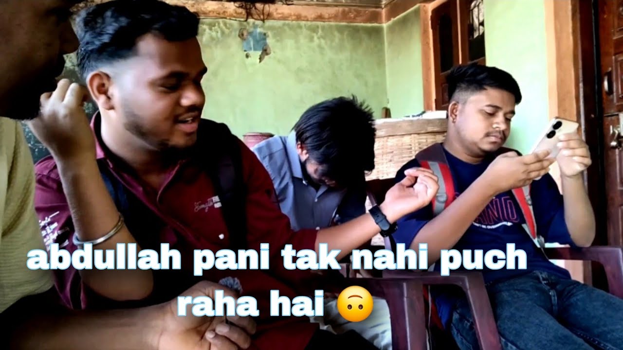 Abdullah pani tak nahi puch raha hai 