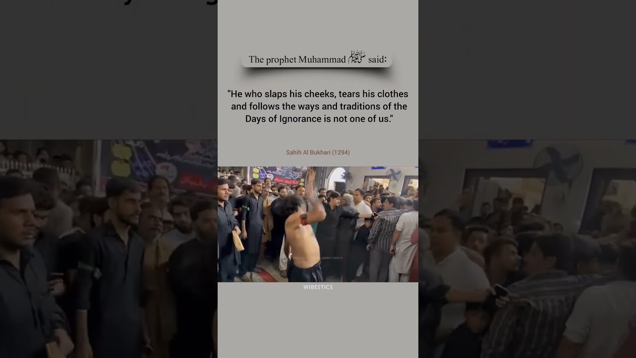 Islam Forbids Un-Islamic Mourning Rituals