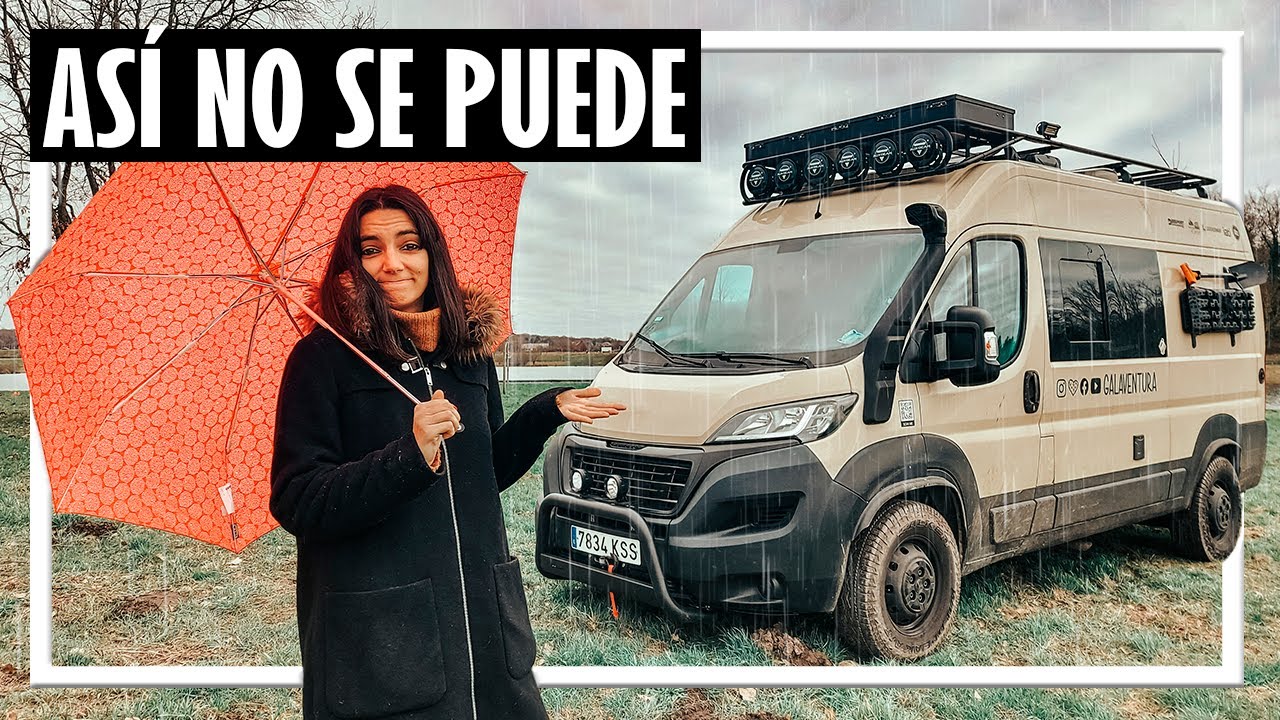 🚫¿Imposible viajar por Irlanda en camper? Pernoctar, lluvia y MAL TIEMPO 🌧[Furgoneta o autocaravana]