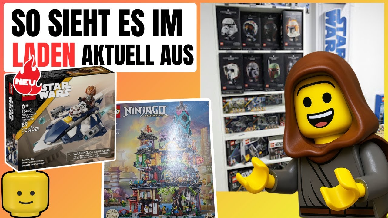 🔍 Aktueller Rundgang durch meinen LEGO-Laden 🧱 | Nachbestellung & aktuelle Projekte - Steinerei Köln