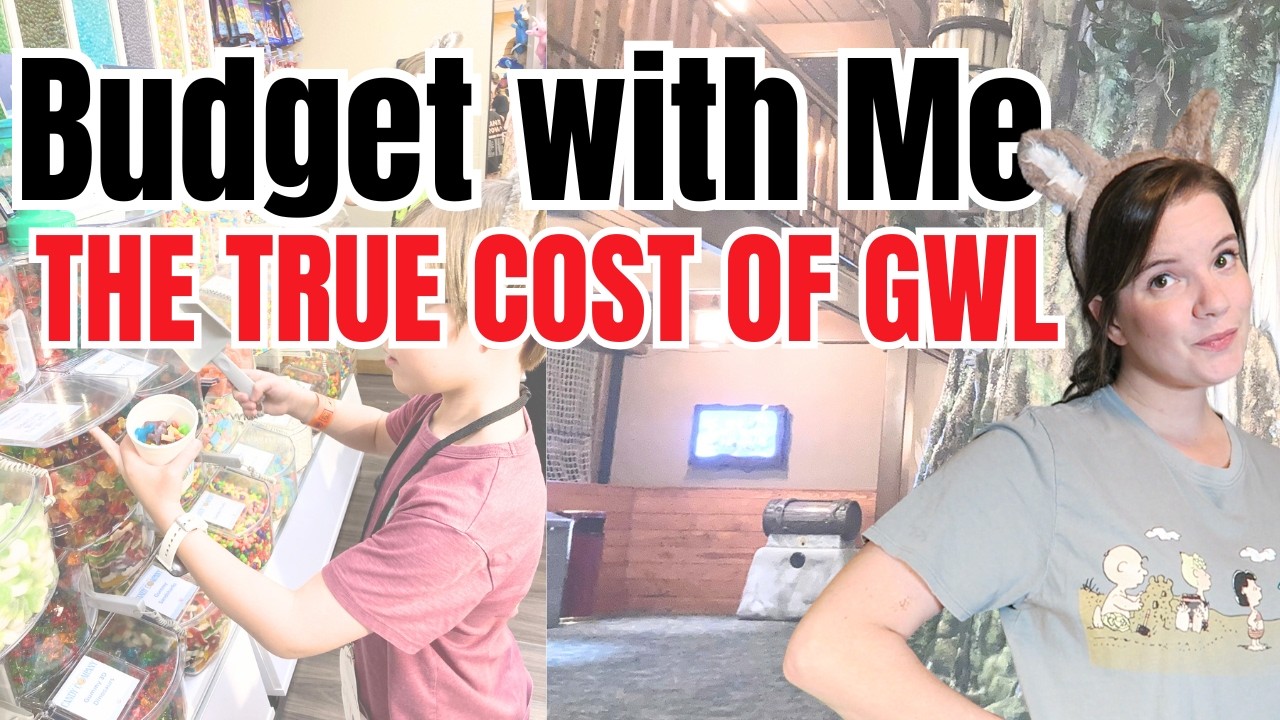 How much Great Wolf Lodge cost the 4 of us and other weekly spending.. February Week 1 Budget