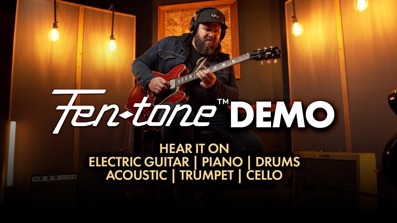Fen-tone Instrument Ribbon Mic Demo | Electric Guitar, Piano, Acoustic, Drums, Trumpet & Cello