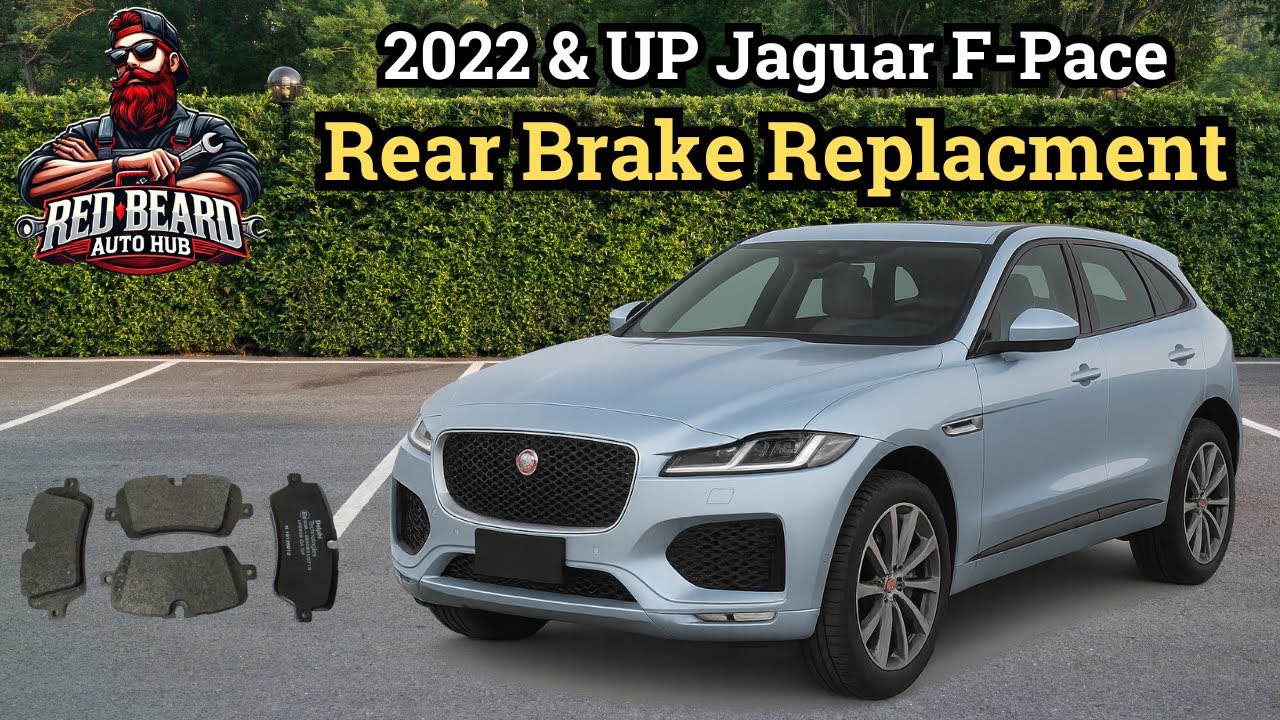 Замена задних тормозных колодок Jaguar F-Pace | 2017–настоящее время X761 (сделай сам)