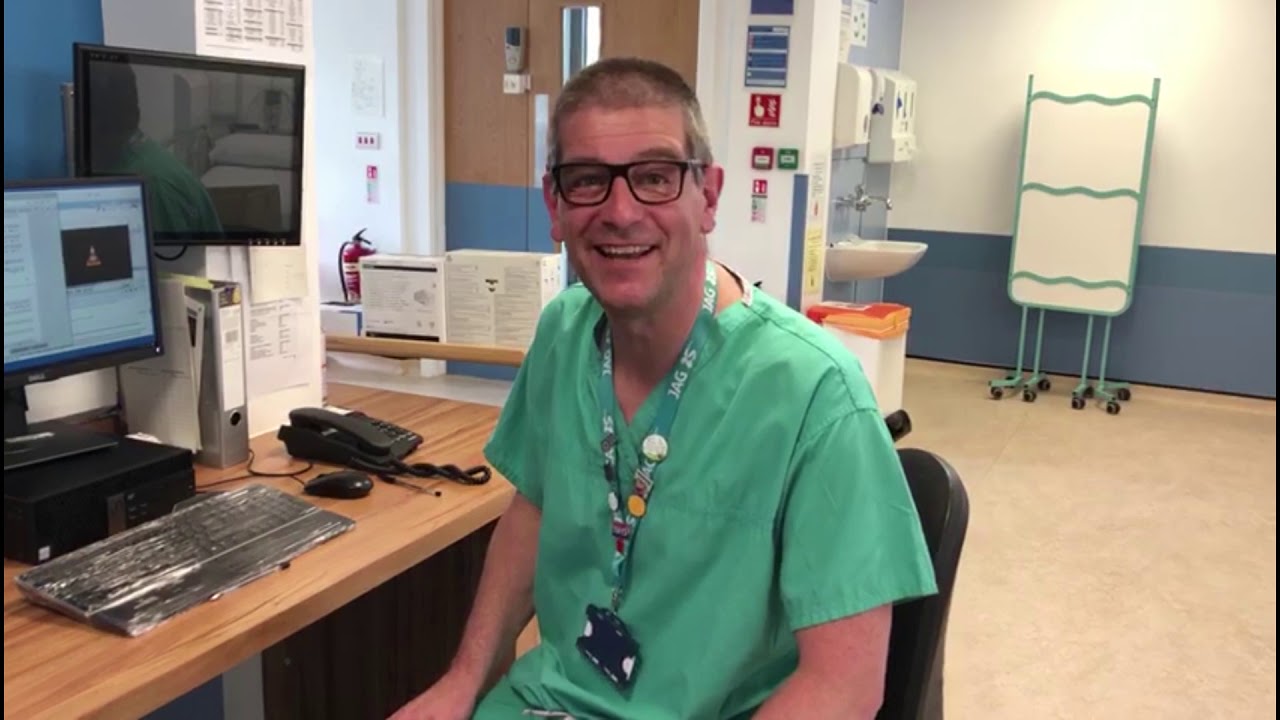 Lean On Me sung by the choir of Airedale NHS Foundation Trust