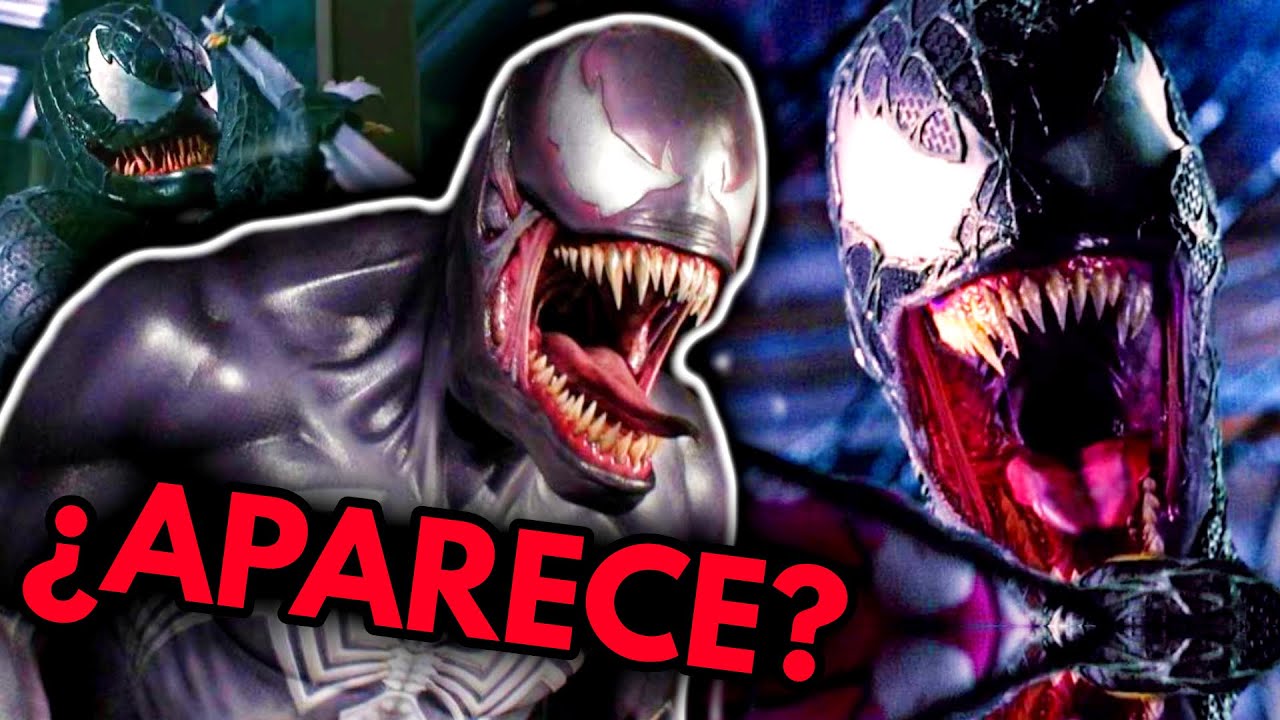 Diseño de VENOM ELIMINADO APARECE en SPIDERMAN 3