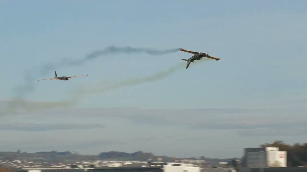 Siai Marchetti SF260 & Kobuz mit ganz speziellem F-Schlepp - Sailplane tow - special