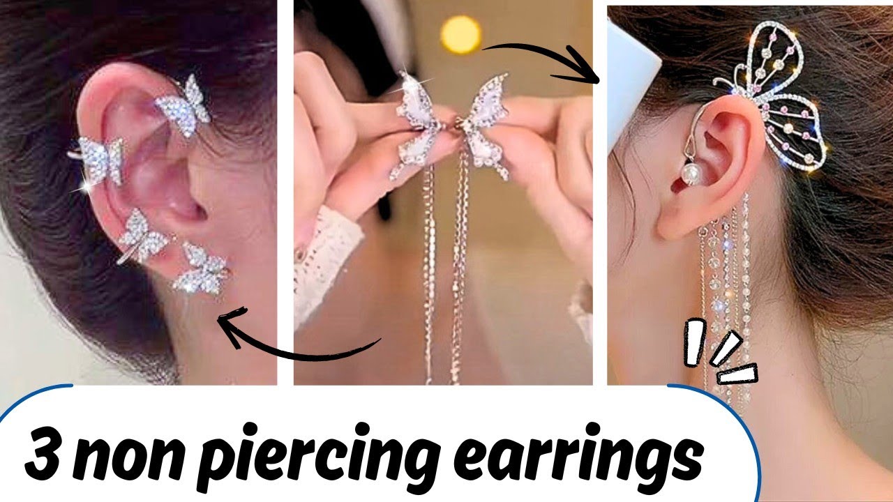"DIY: 3 Stylish Non-Piercing Earrings You Can Make at Home!"