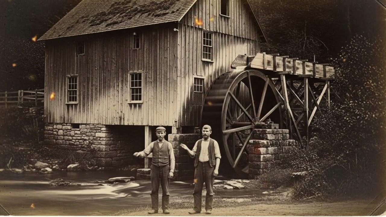 (1854, Connecticut) The Mill Brothers: The Waterwheel Mystery of New England