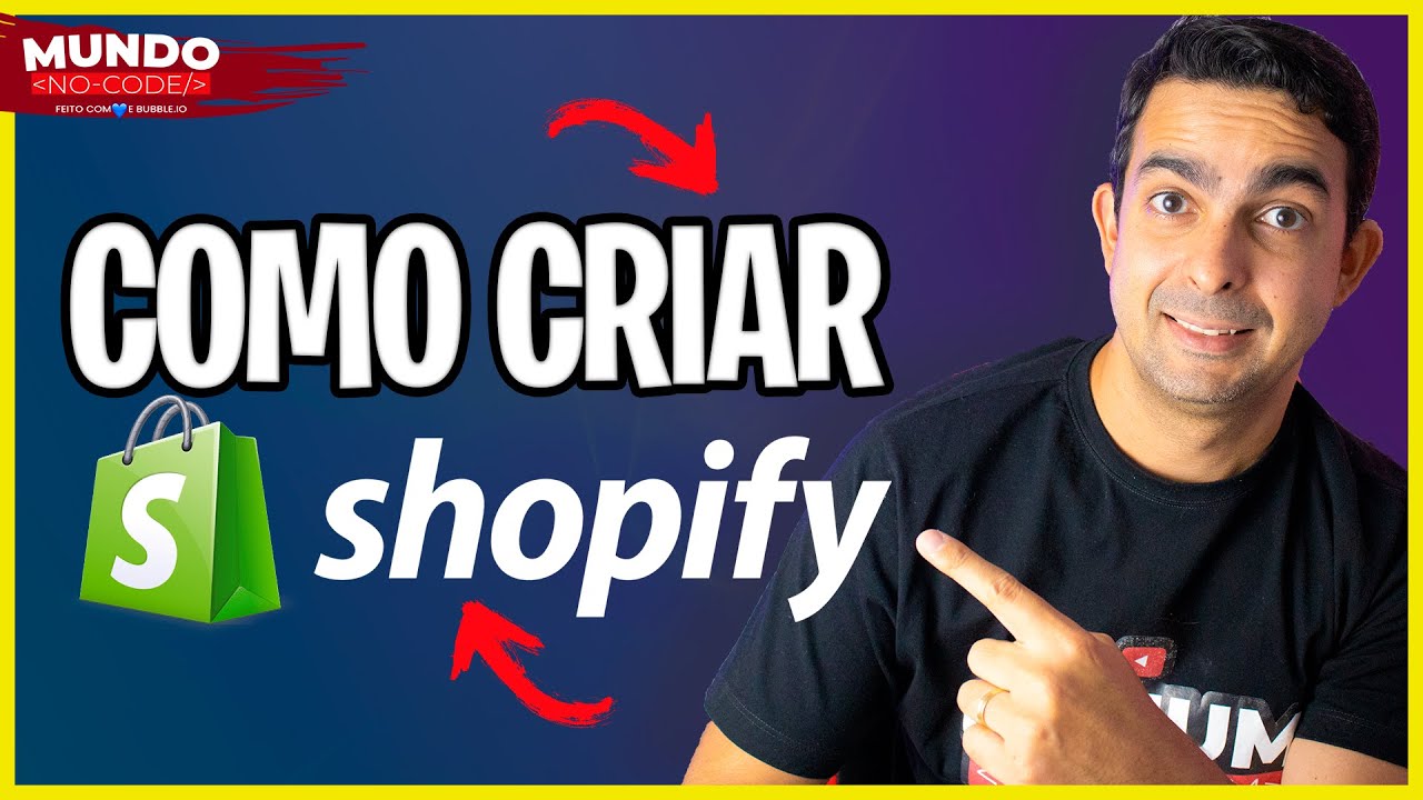 Como criar um aplicativo tipo shopify Tutorial bubble.io #1