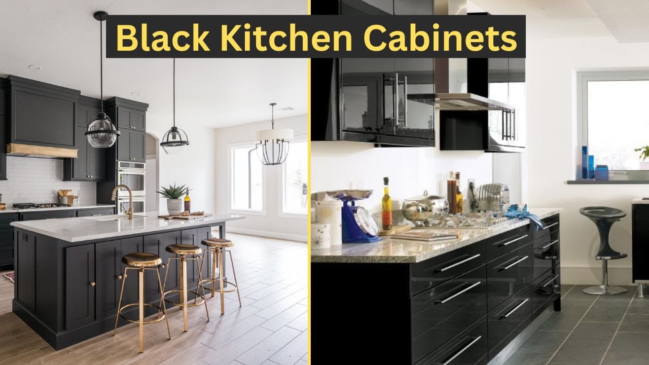 Black Kitchen Cabinets: Stylish Design Ideas & Expert Tips for a Stunning Kitchen Makeover