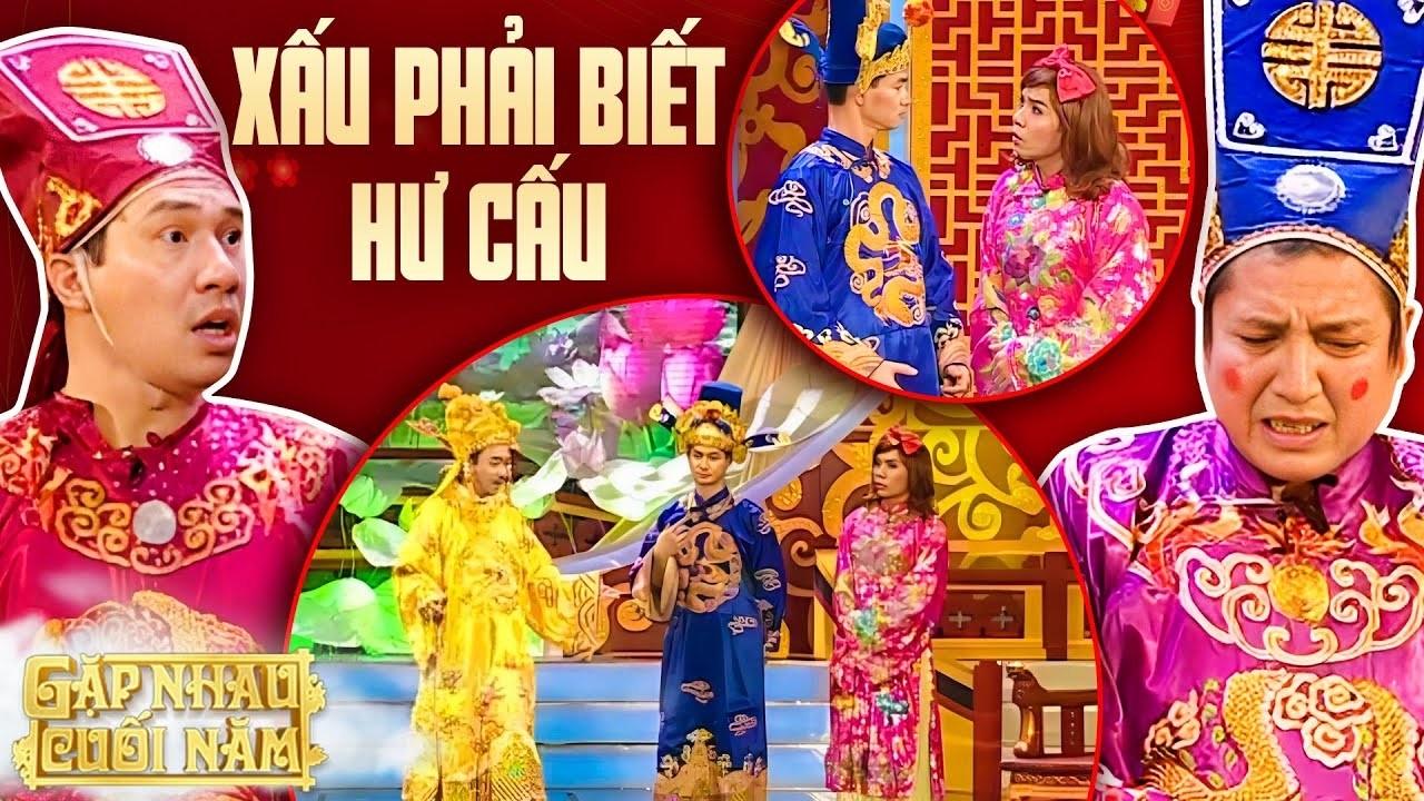 XẤU PHẢI BIẾT HƯ CẤU | Hài tết Táo quân kinh điển | Hài tết gặp nhau cuối năm