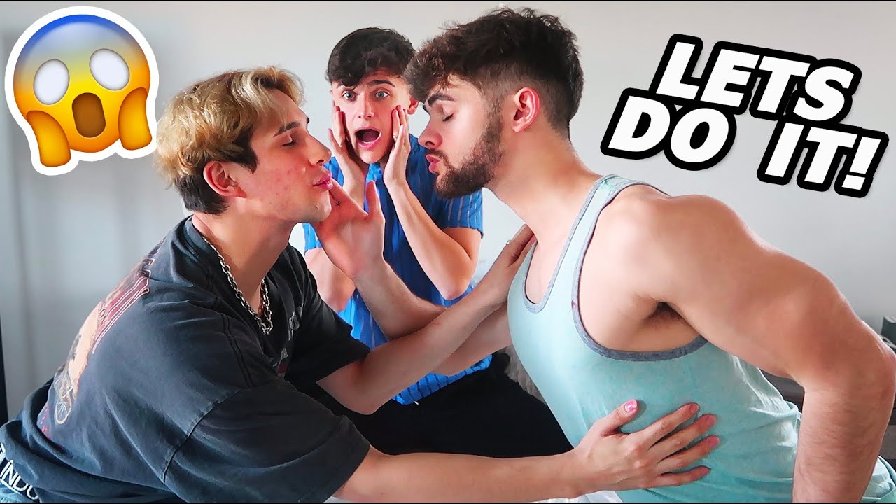 T.H.R.E.E.SOME PRANK on @ItsJustNick_ & @AnthonyCushion *GONE WRONG*