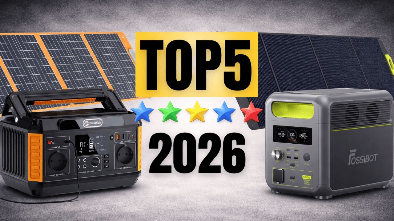 Mejores Estaciones de Energía Portátiles de 2026 ✅ ¡No Tires Tu Dinero!