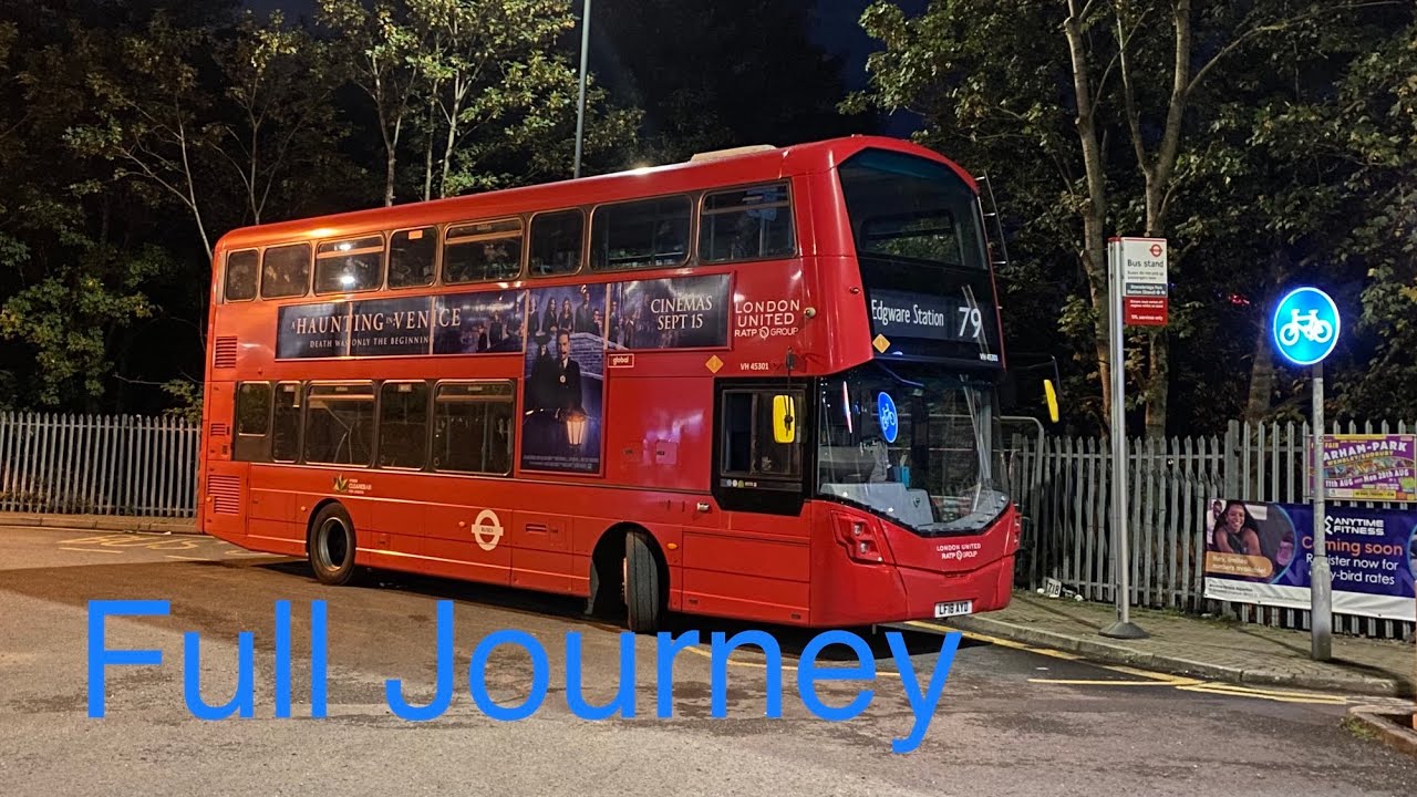 Full Journey RATP GROUP | London Bus Route 79 | Stonebridge Park - Edgware Station