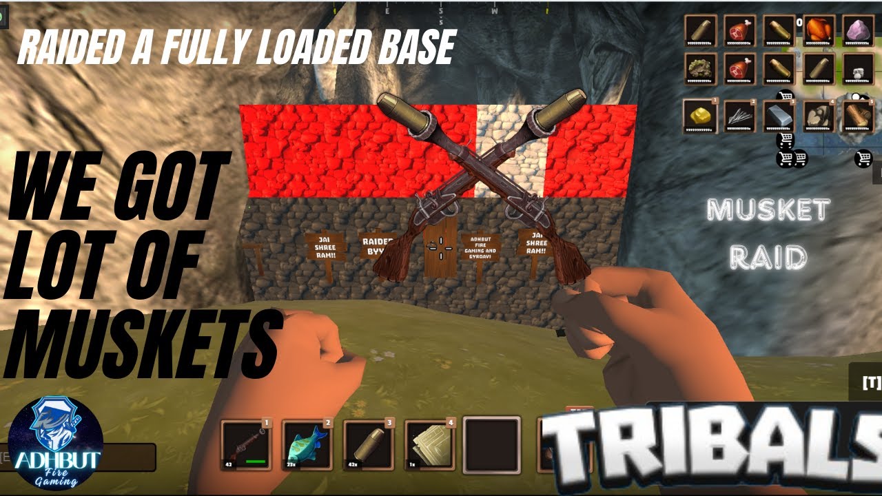 Loaded Cave Base With Guns! 😯 || ADHBUT FIRE GAMING  ||
