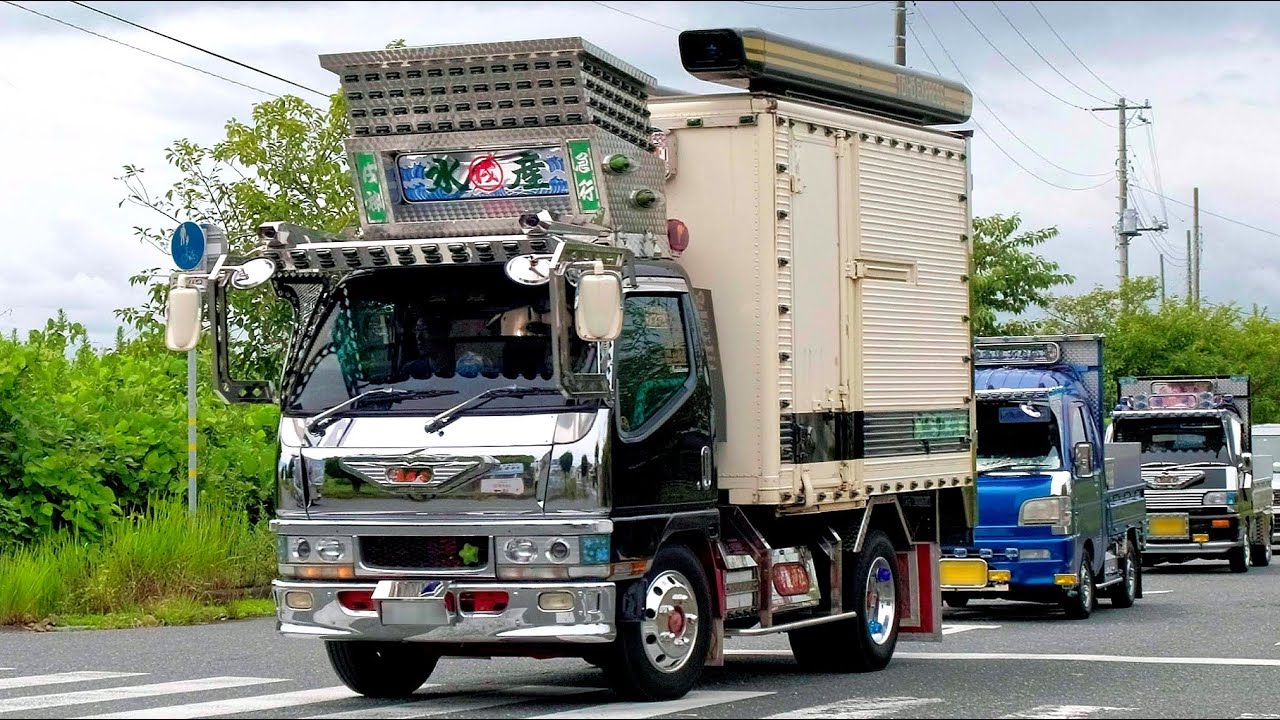 全国哥麿会  夏の全国大会in北茨城 2023 ☆デコトラ ☆ ①