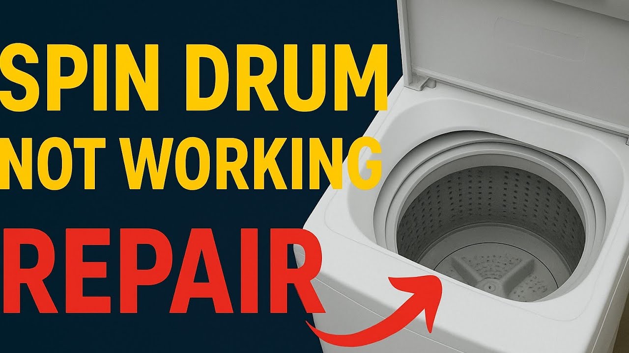 Top Load Fully Automatic Washing Machine Spin Drum Not Working Problem Fixed | Step by Step Repair