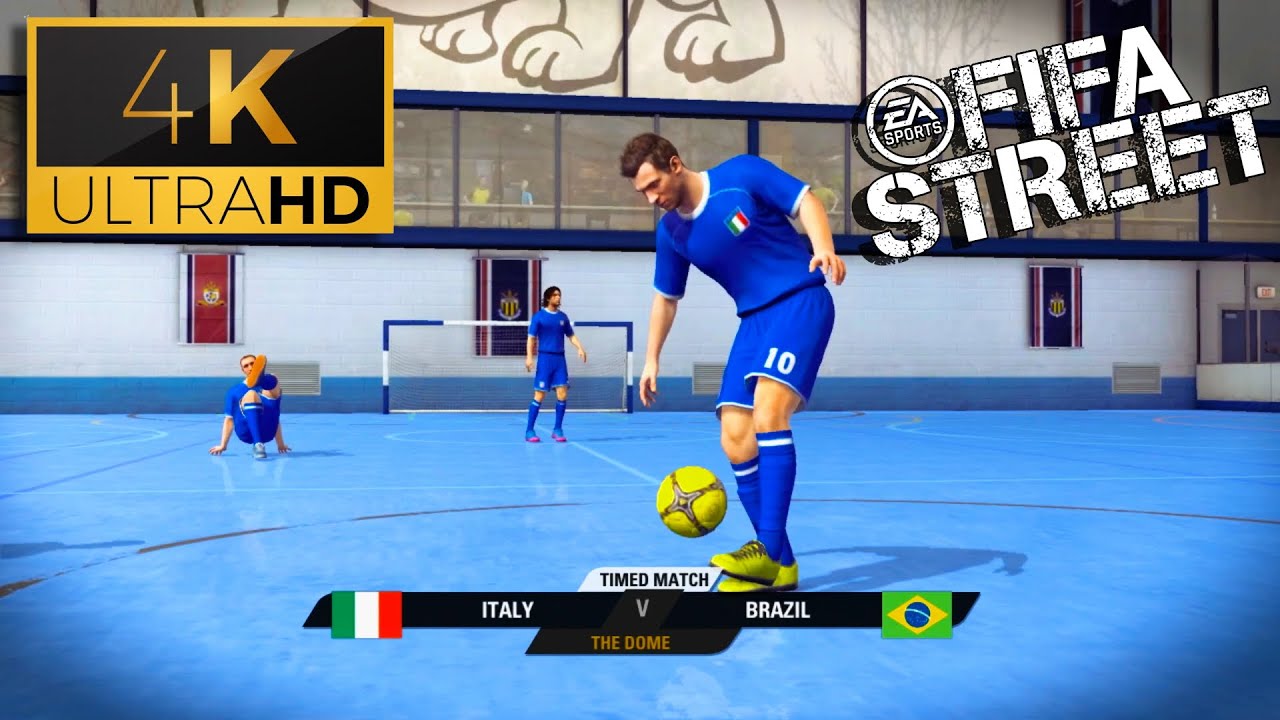 FIFA Street 4 Gameplay 2024 | Italy vs Brazil [4K]