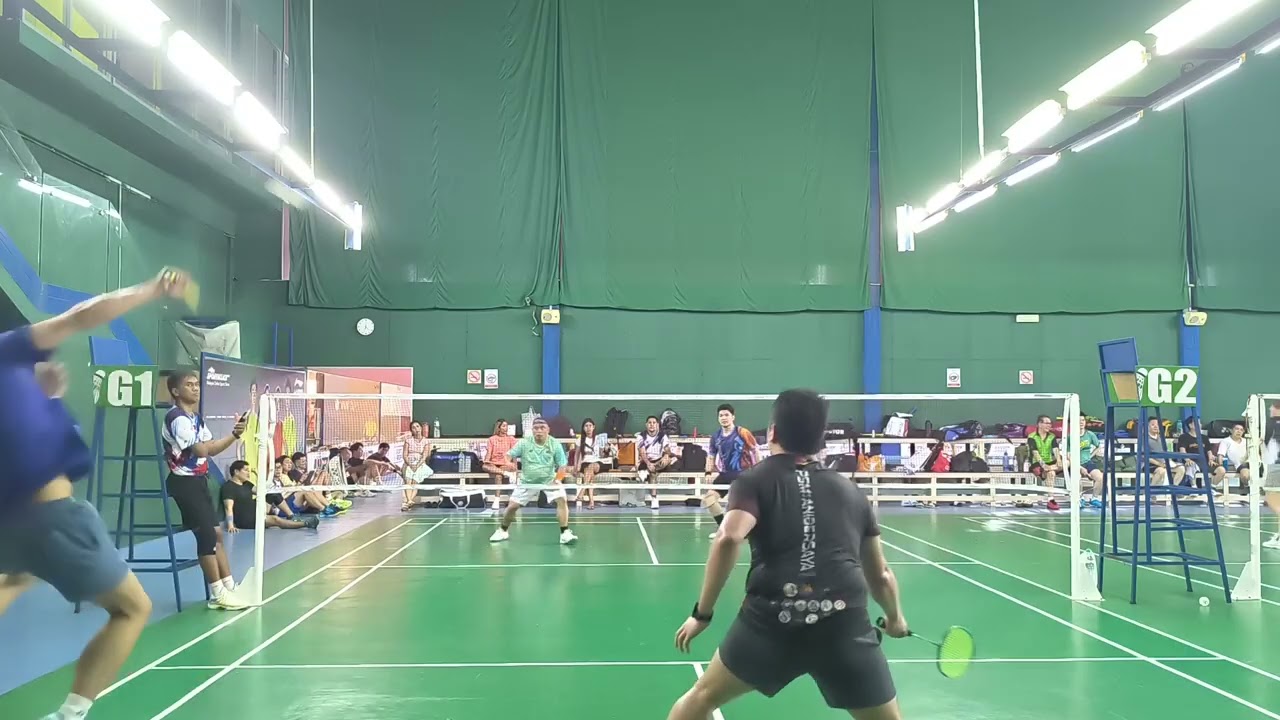 Bashmintonkl 1st mini-tournament Coco Ja vs Van Von