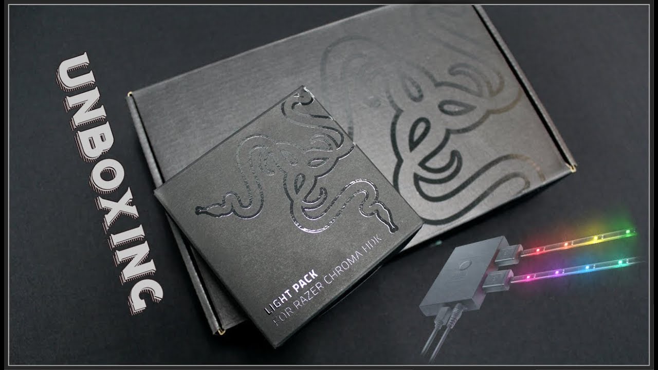 [ UNBOXING + LIGHTING FEATURE ] - RAZER CHROMA HDK + LIGHT PACK