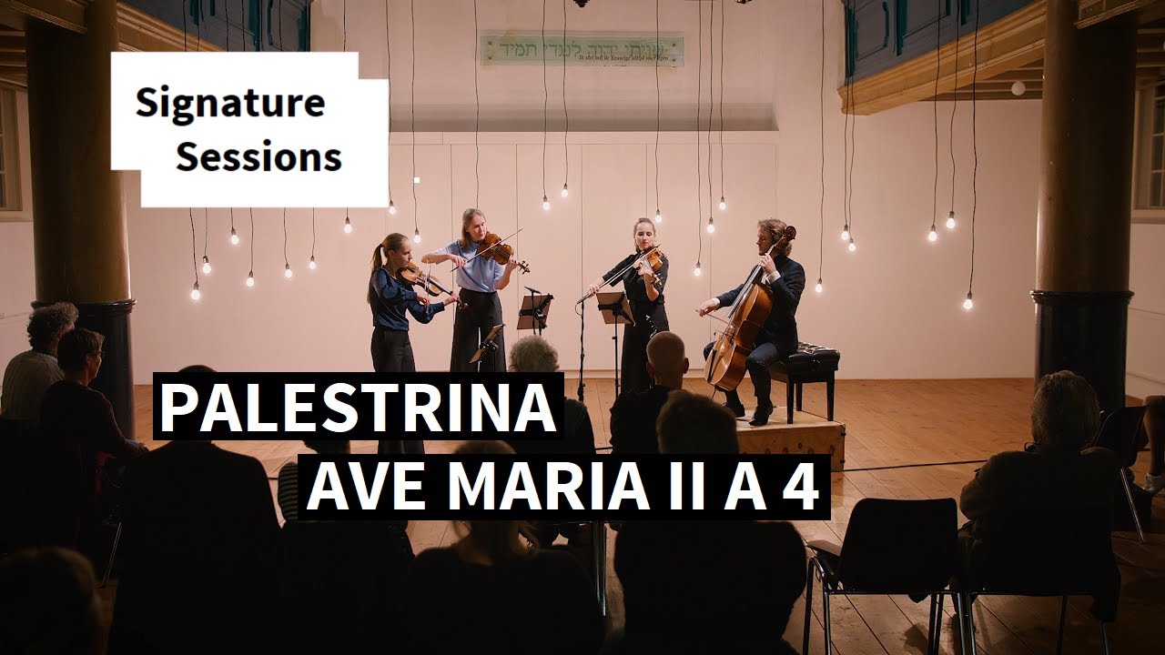 Palestrina - Ave Maria a 4 voci arranged for string quartet