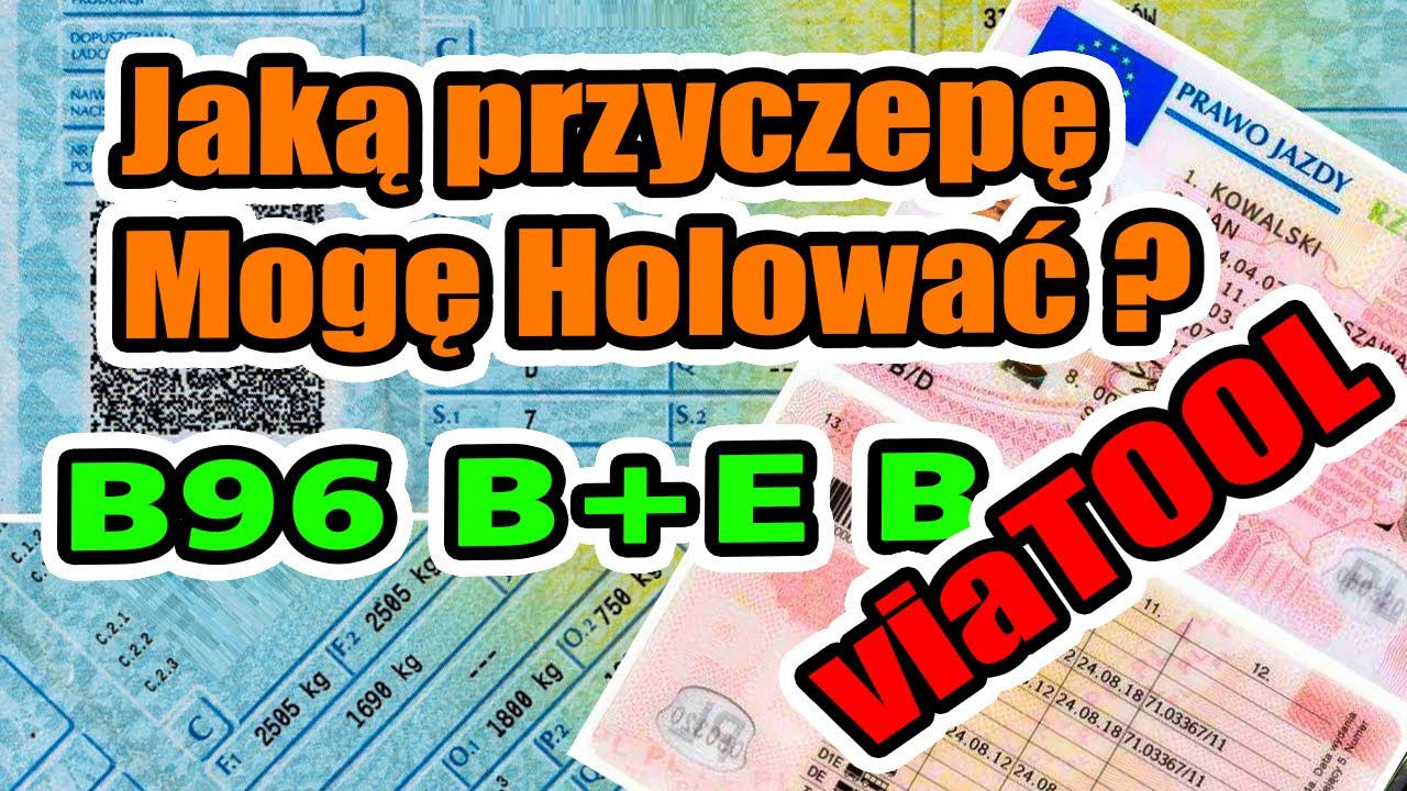 Jaką Przyczepę Kempingową mogę Holować? Ile kosztuje ViaToll? Prawo Jazdy B96 B+E, DMC [Vlog #50]