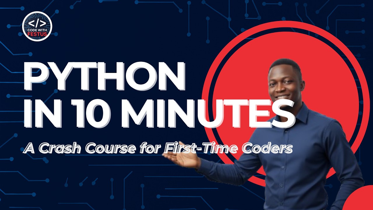 Python in 10 Minutes: A Crash Course for First Time Coders