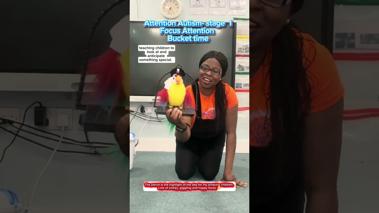 Attention Autism - stage 1 - Bucket time 