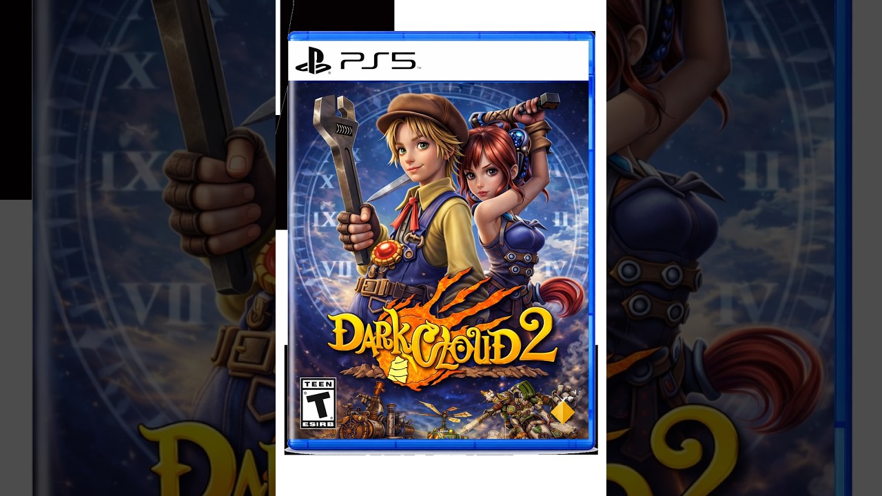 Dark Cloud 2 - Lunatic Wisdom Laboratory Cover