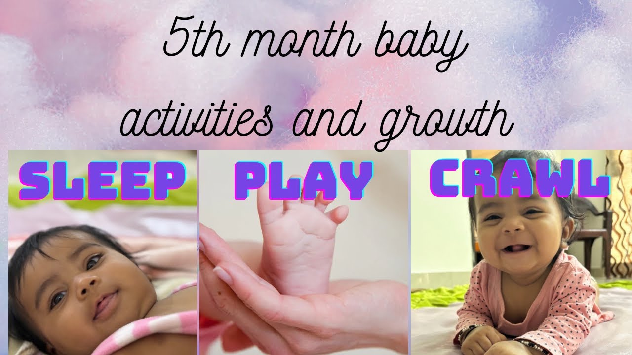 5 వ నెల వచ్చిన పిల్లల్లో మనం ఏమేమి గమనించొచ్చు ?||what are 5 months old baby activities|| growth ||