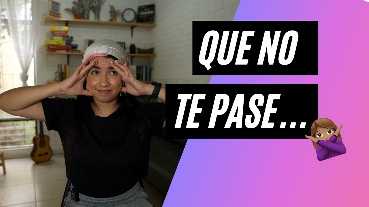 5 ERRORES al desarrollar buenos HÁBITOS 🤦🏽‍♀️ | Cómo desarrollar buenos hábitos