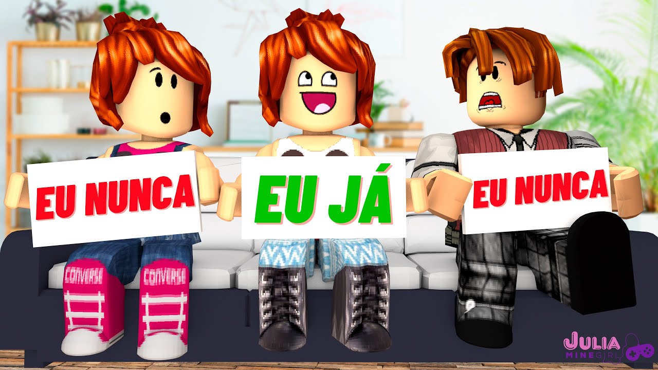 Roblox - EU NUNCA COLEI NA PROVA (Never have I ever!)
