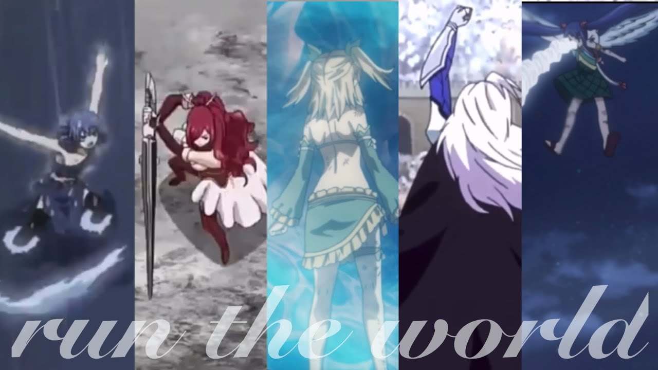 Run The World || Fairy Tail Girls [AMV]