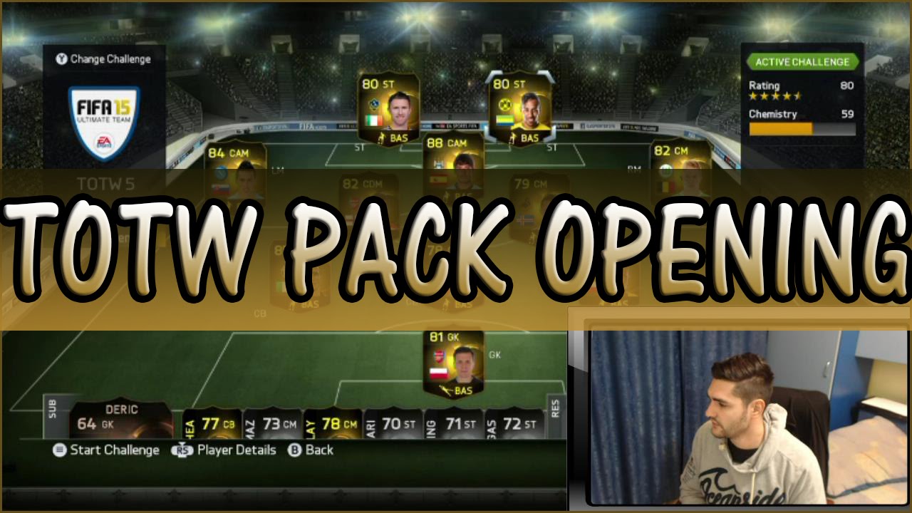 FIFA 15 TOTW PACK OPENING / Hunting the BEASTS / My PACK LUCK + LIVE REACTIONS