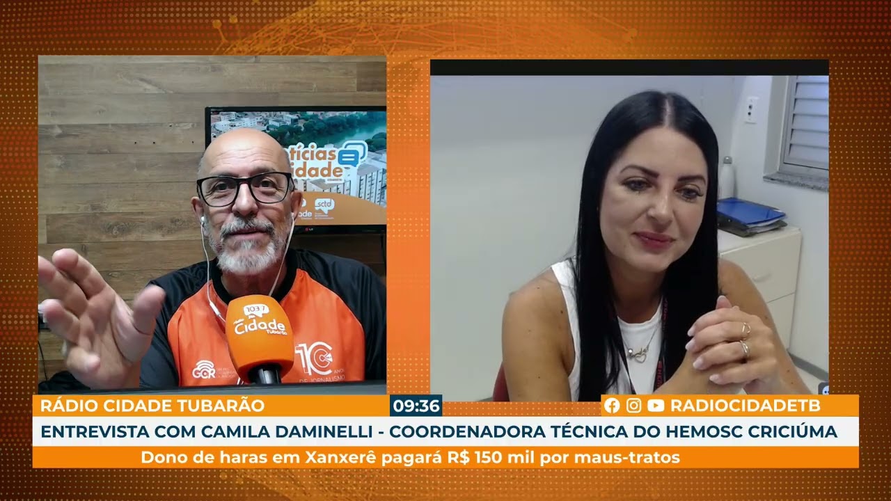 EMOSC ALERTA PARA ESTOQUES BAIXOS DE SANGUE NO SUL DE SC