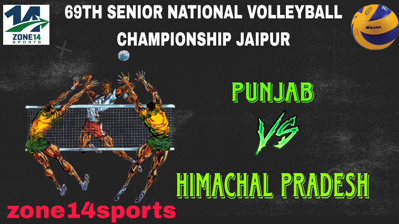 PUNJAB VS HIMACHAL | SENIOR NATIONAL VOLLEYBALL CHAMPIONSHIP