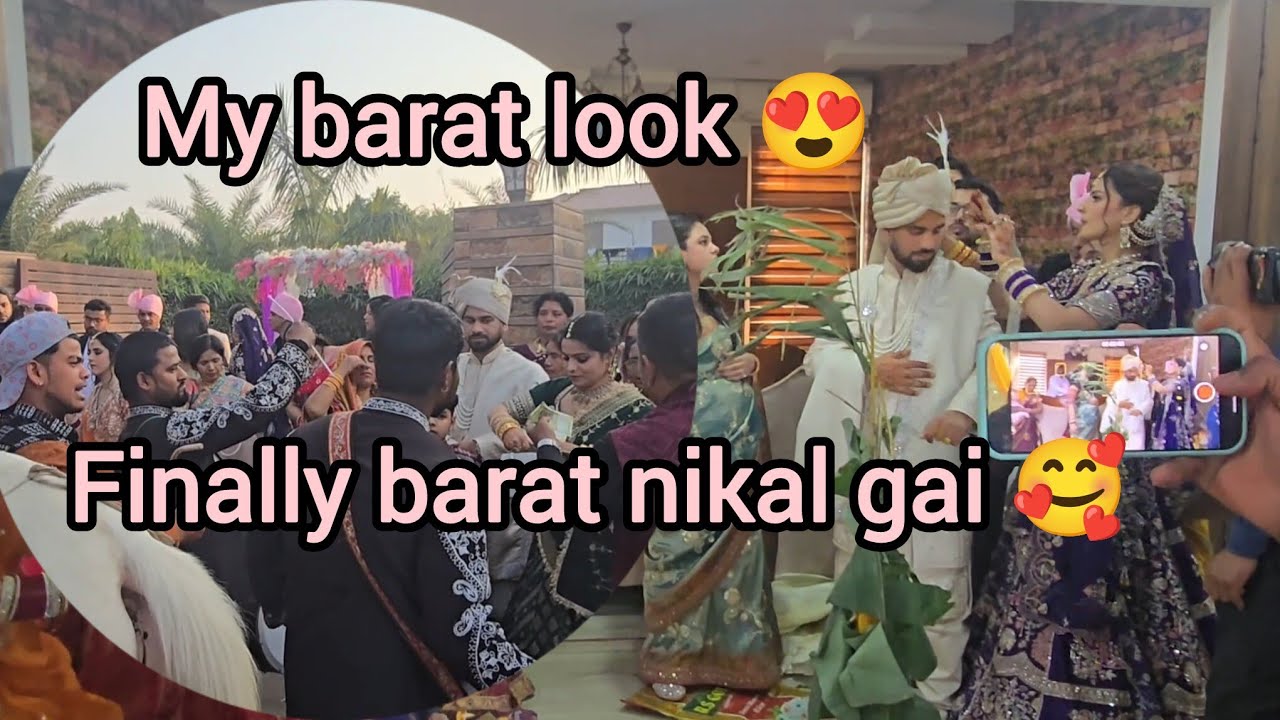 Finally barat nikal gai or hum dono husband wife ne milkar pehnaya dulhe ko joda 