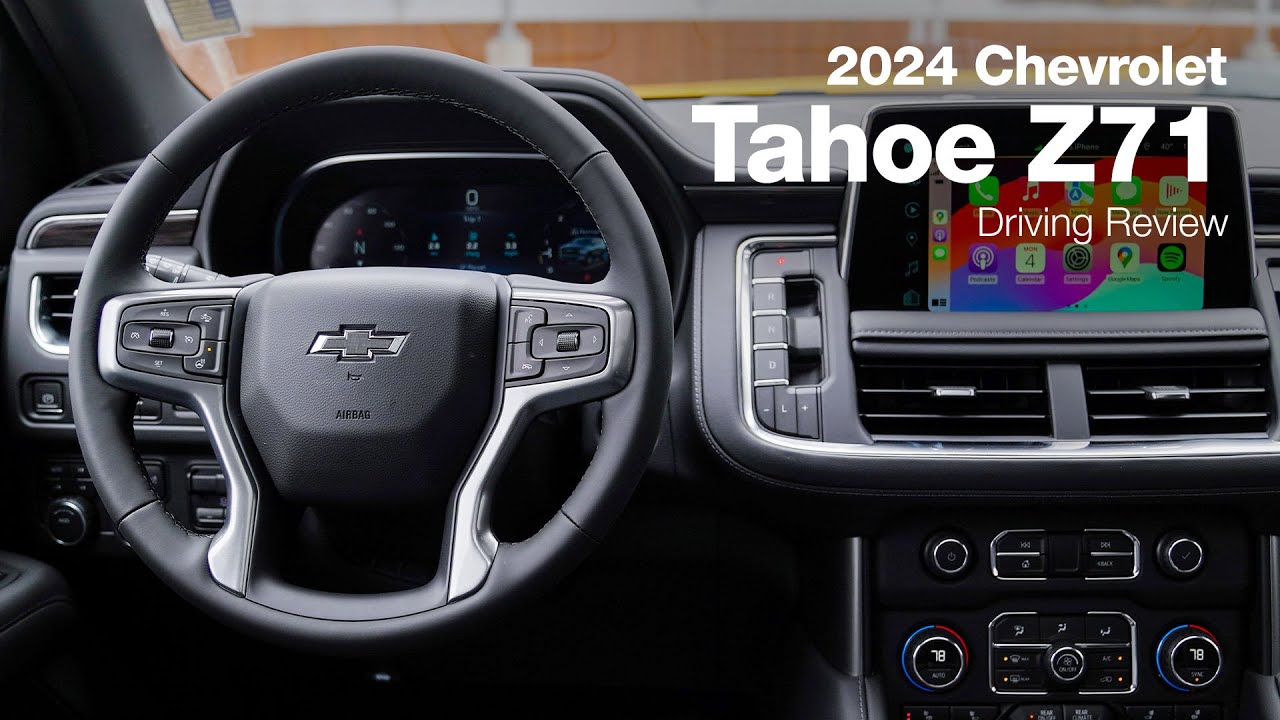 2024 Chevrolet Tahoe Z71 4WD | Driving Review