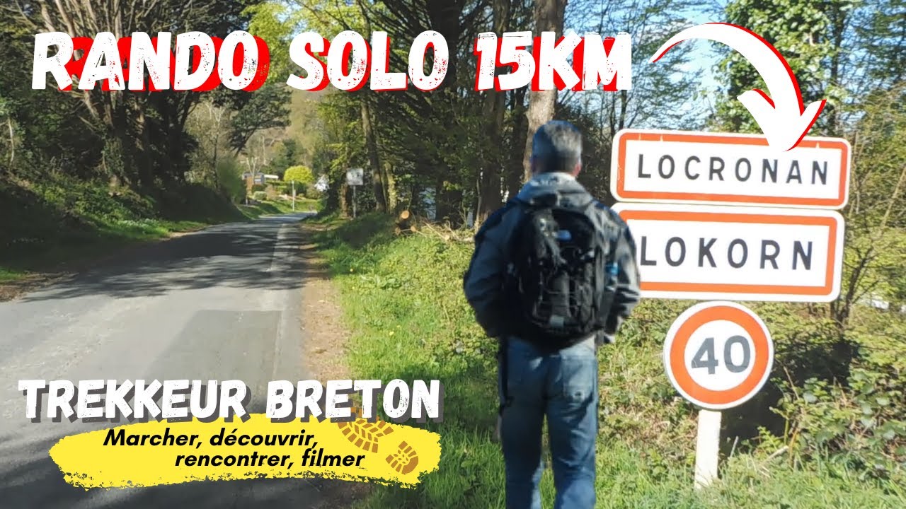 🥾 LOCRONAN  Petite cité de caractère | Rando 15km | FINISTERE, BRETAGNE