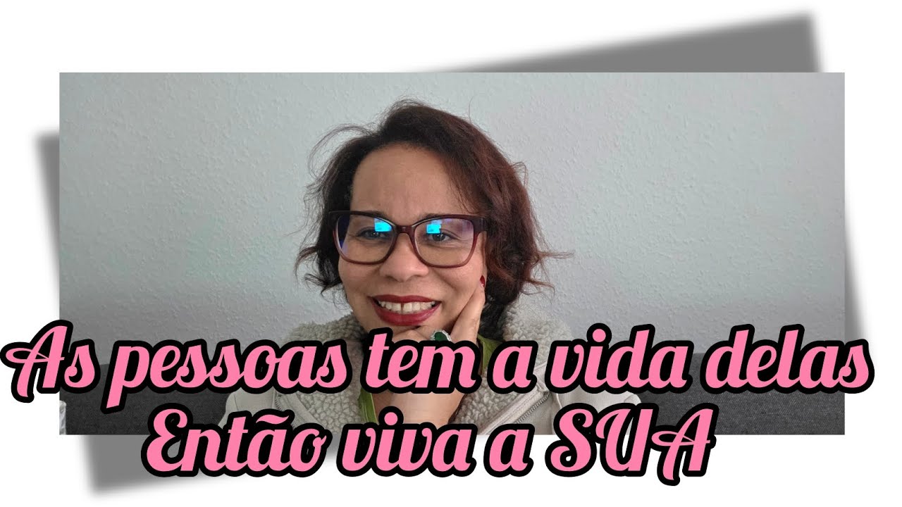 Viver a própria vida é libertador!!!!
